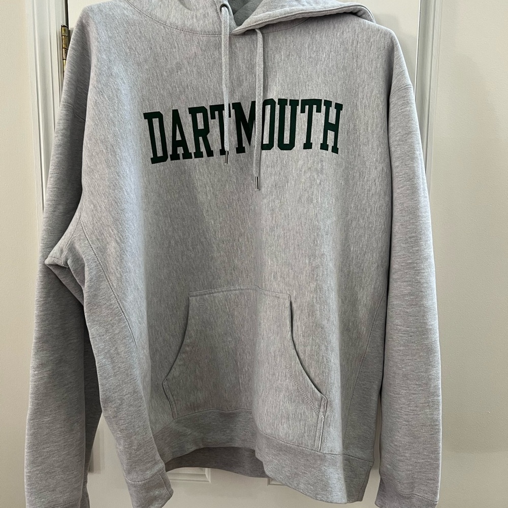 Dartmouth Gray Pullover Hoodie - Collegiate Sweatshirt